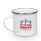 Vollfarbig bedruckter Emailbecher - Topgiving